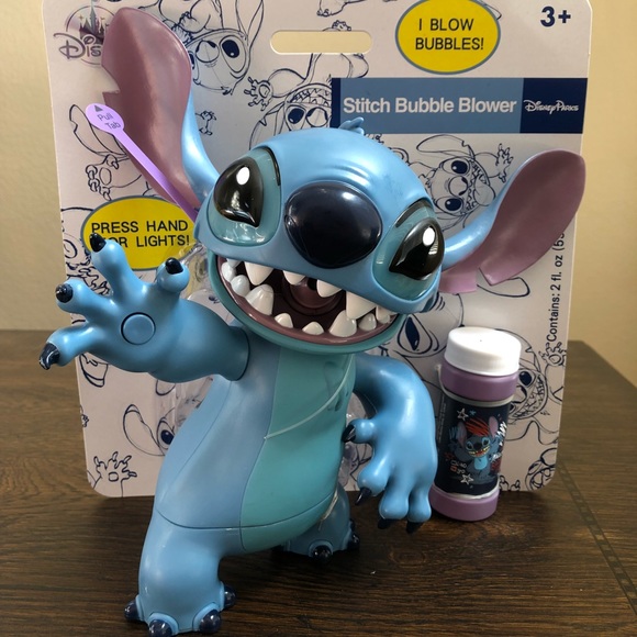 Disney Other Stitch Bubble Blower With Bubbles Wand Brand New